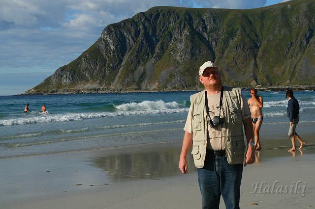 Norwegia (1170).JPG - Lofoty - wyspa Flakstadoya (piaszczyste plaże nad morzem Norweskim)